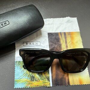 Raen Breya Black Polarized Sunglasses